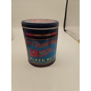 Vintage Planters Peanuts' Pennant Brand Mixed Nuts Vintage 14 oz. Metal Tin